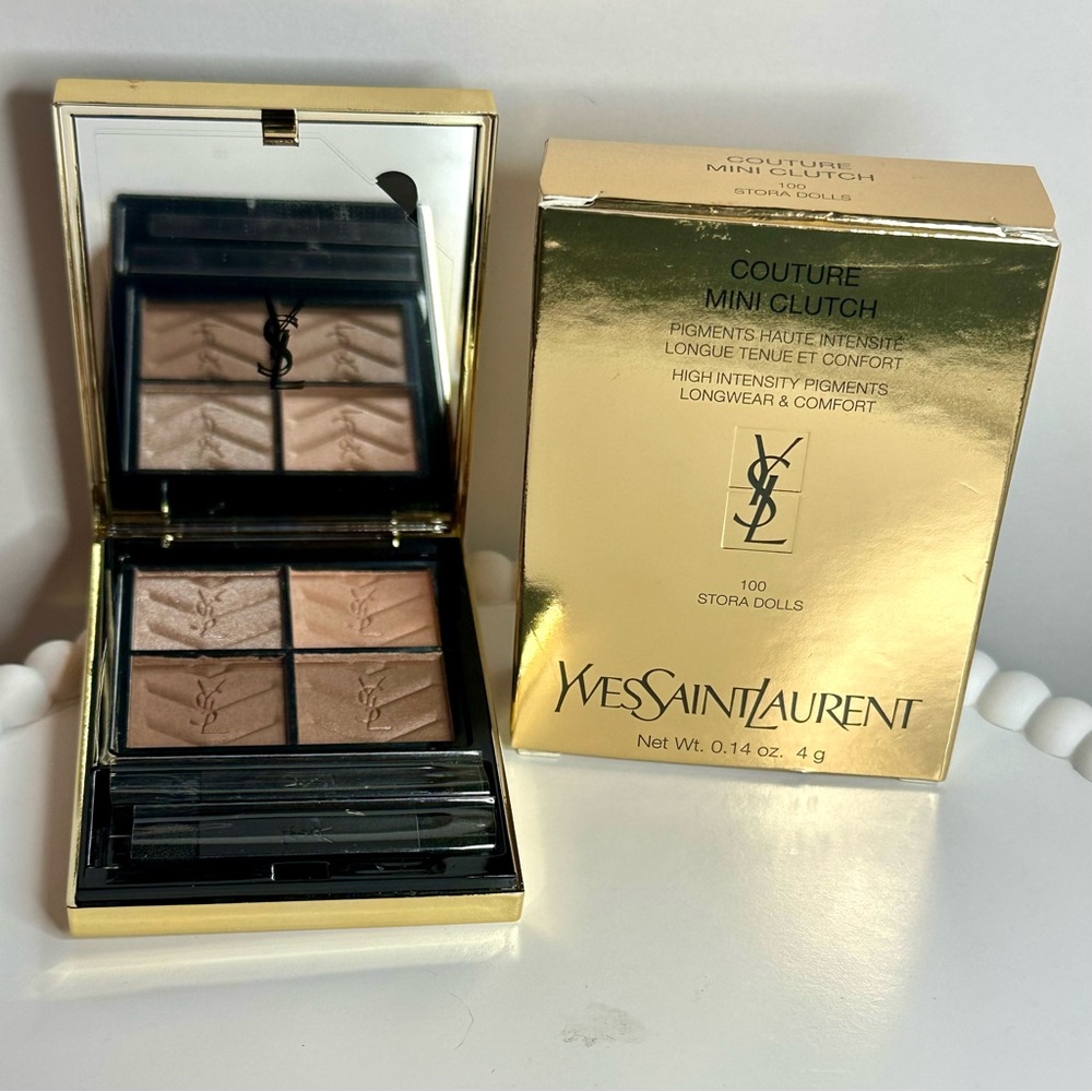 YSL YVES SAINT LAURENT YSL Couture Mini Clutch 0.14oz/4g ~ #100 Stora Dolls